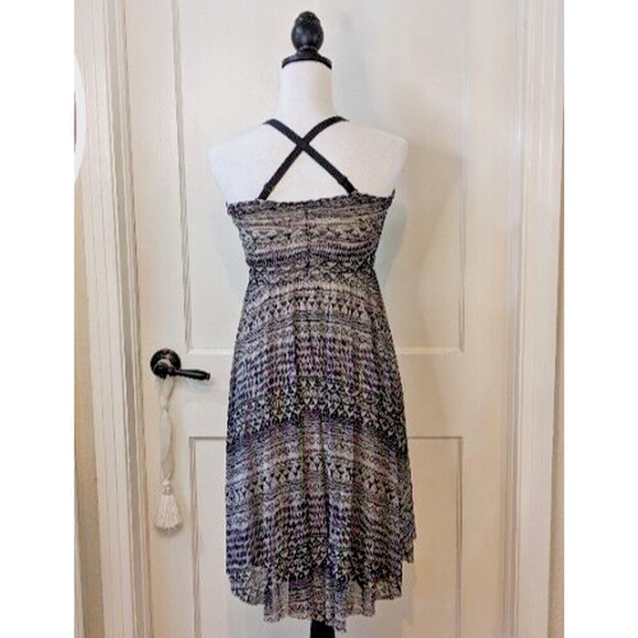 Y2K Baby Doll Convertible Slip Dress S Chiffon Free People Fairycore Whimsygoth - Picture 3 of 13